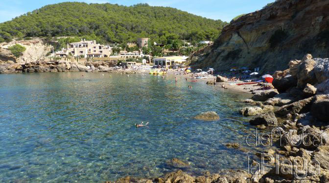 Einleitung Des Strandes Cala Xarraca